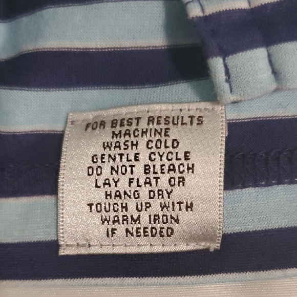 Peter Millar Navy Striped Polo Shirt - Picture 5 of 10